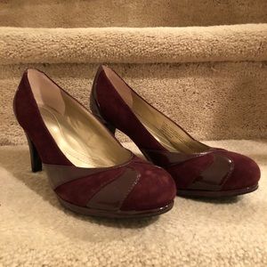 Naturalizer Pumps in Burgundy